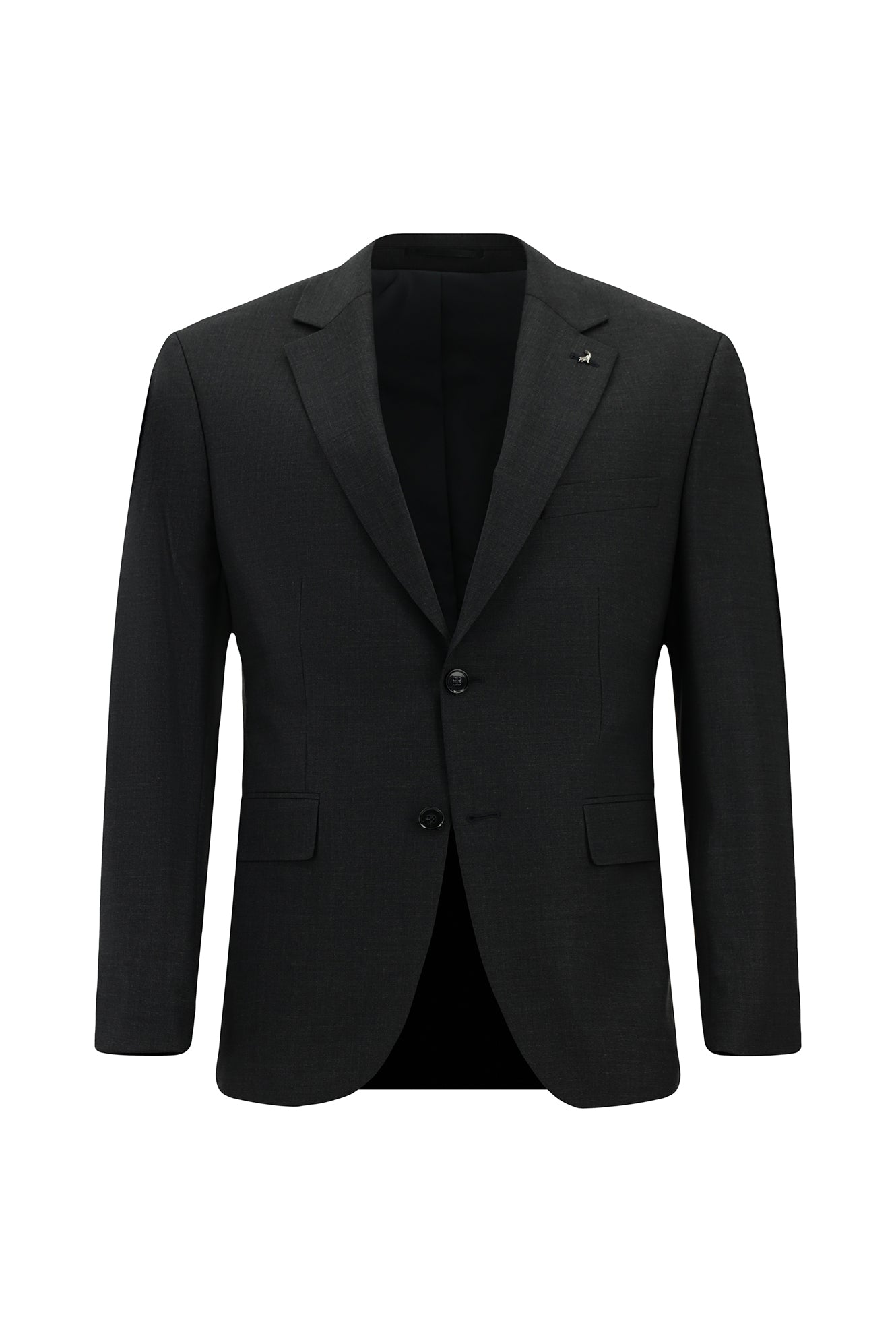 Dumanlı 7 Drop Slim Fit Dar Kəsilmiş Flex Kostyum Yun Kostyum Çanta ilə