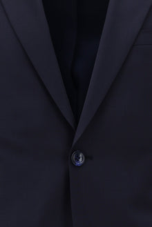 Açıq Dəniz Mavisi 7 Drop Slim Fit Dar Kəsilmiş Yun Kostyum