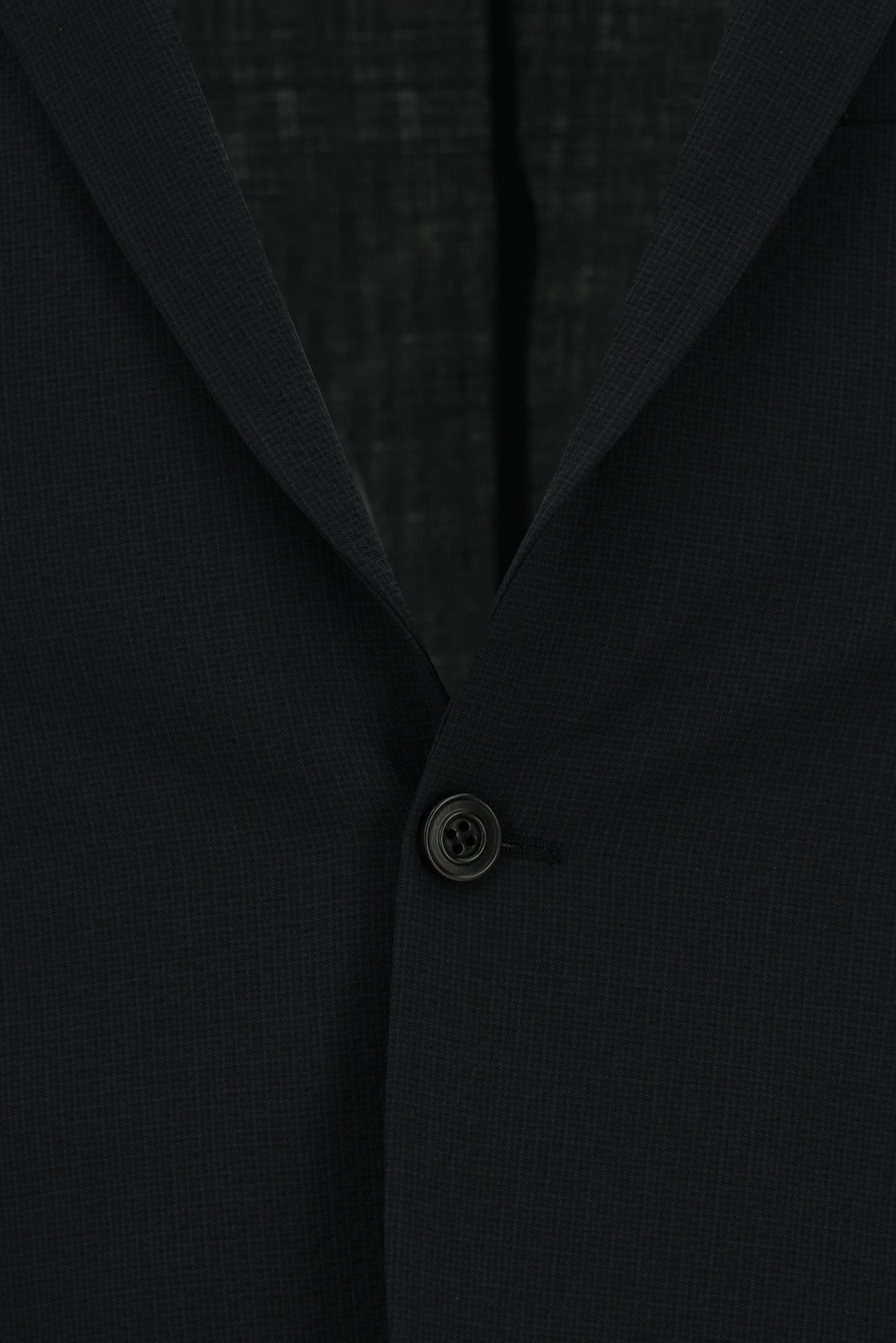 Qara 7 damcı Super Slim Fit Əlavə Dar Kəsilmiş Yun Damalı Elastik Bel İpli Vafli Kostyum