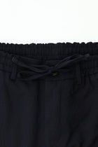 Tünd Dəniz 7 damcı Super Slim Fit Əlavə Dar Kəsilmiş Yun Damalı Elastik Bel İpli Vafli Kostyum