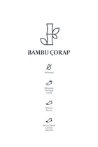 Qara 2 ədəd Bambuk Qarışığı Likra Stretch İdman Corab Dəsti