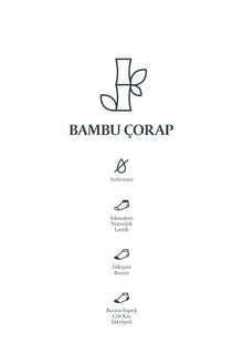 Qara 2 ədəd Bambuk Qarışığı Likra Stretch İdman Corab Dəsti