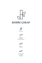 Qara 2 hissəli bambuk qarışığı loafer corab dəsti