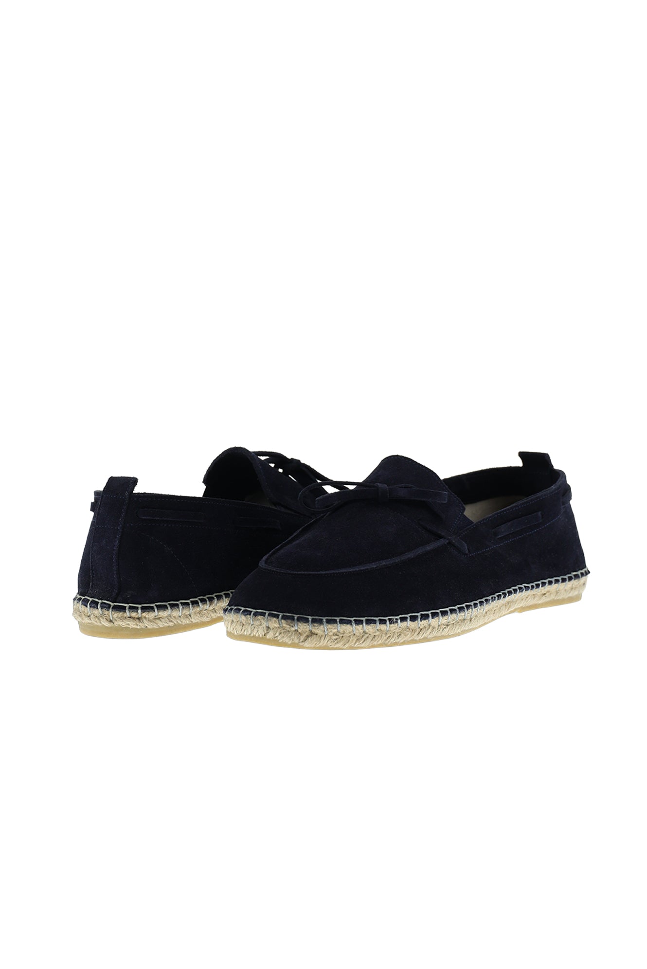 Orta Dəniz Qüvvələri Zamşa Espadrille Dəri Ayaqqabılar