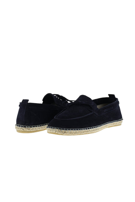Orta Dəniz Qüvvələri Zamşa Espadrille Dəri Ayaqqabılar