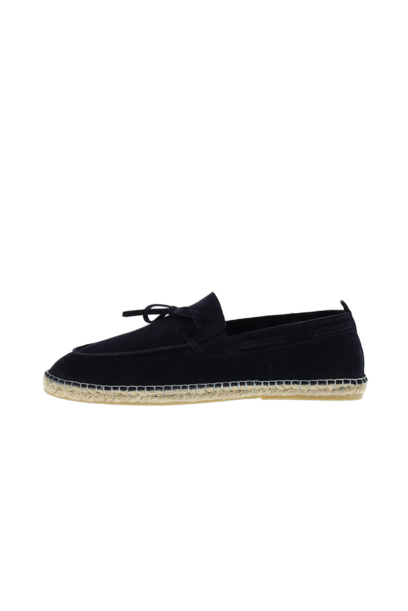 Orta Dəniz Qüvvələri Zamşa Espadrille Dəri Ayaqqabılar
