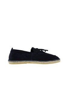 Orta Dəniz Qüvvələri Zamşa Espadrille Dəri Ayaqqabılar