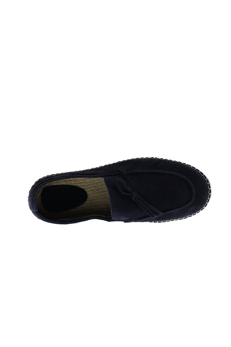 Orta Dəniz Qüvvələri Zamşa Espadrille Dəri Ayaqqabılar