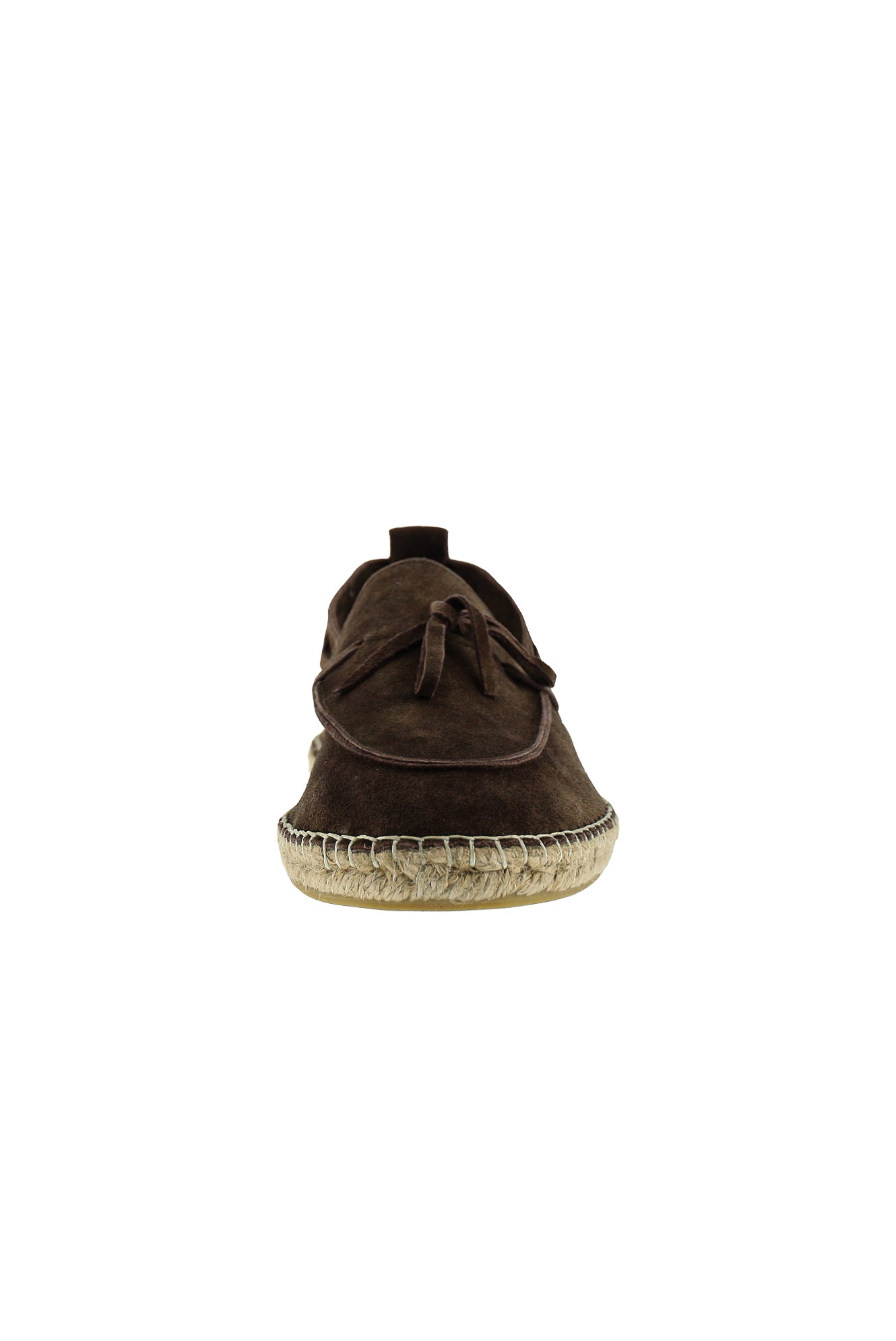 Orta Qəhvəyi Zamşa Espadrille Dəri Ayaqqabılar