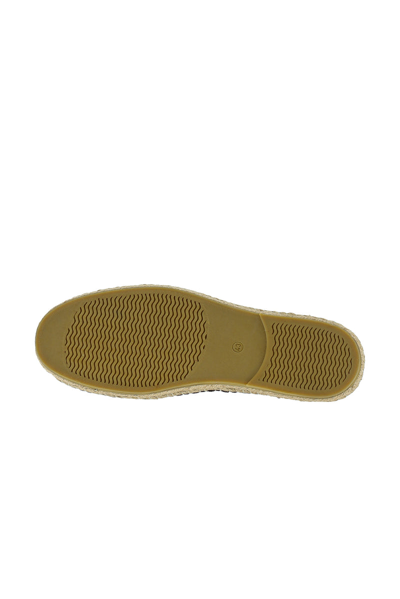 Orta Qəhvəyi Zamşa Espadrille Dəri Ayaqqabılar