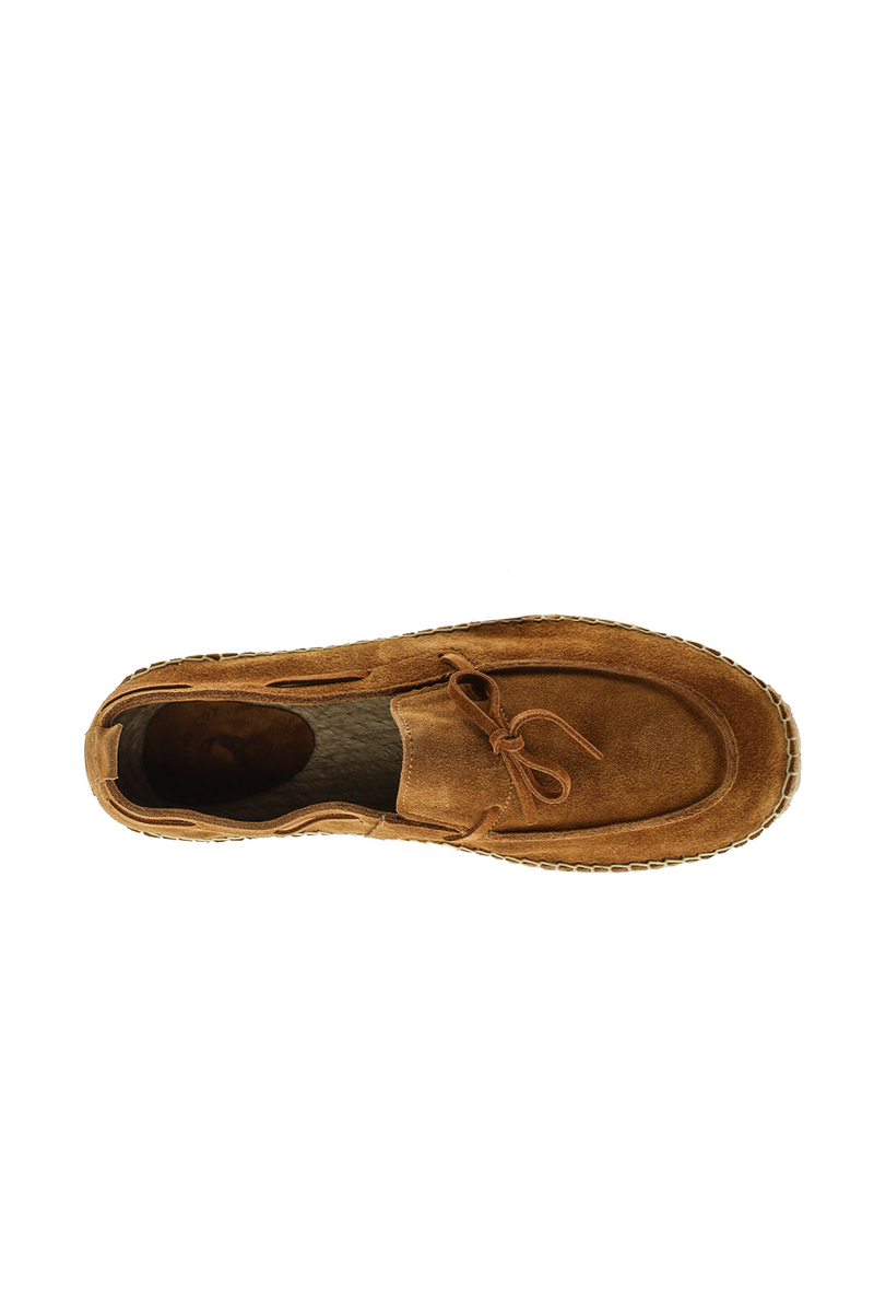 Taba Zamşa Espadrille Dəri Ayaqqabılar