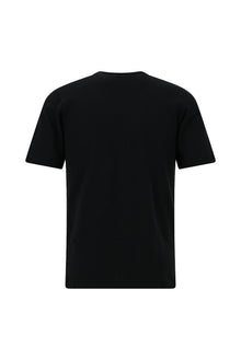 Qara Crew Boyunlu İncə Fit Dar Kəsik Naxışlı Pambıq Lyocell Futbolka