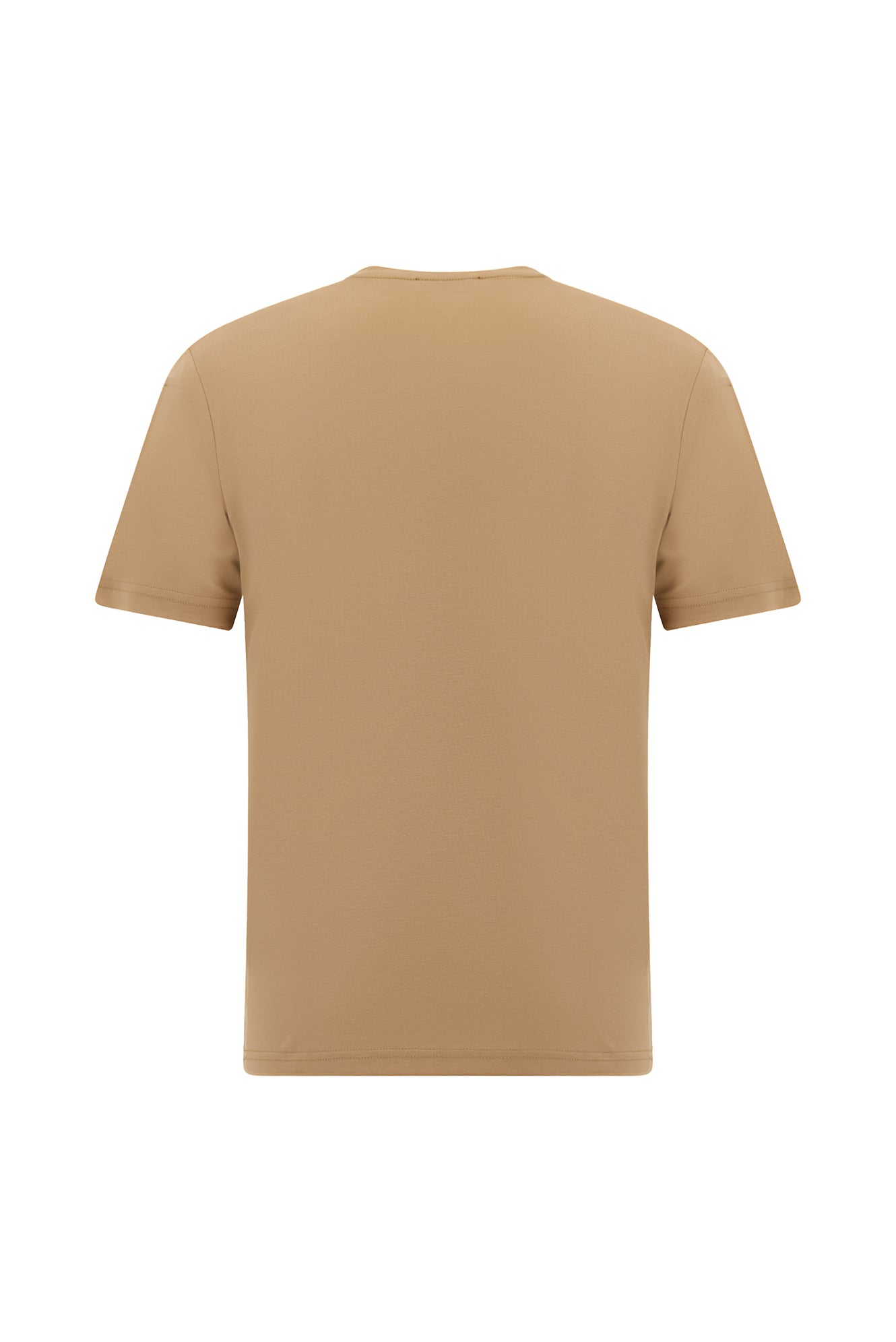 Taba Crew Neck Slim Fit naxışlı futbolka