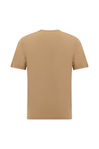 Taba Crew Neck Slim Fit naxışlı futbolka