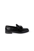 Qara Klassik Dəri Loafer Ayaqqabıları