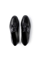 Qara Klassik Dəri Loafer Ayaqqabıları