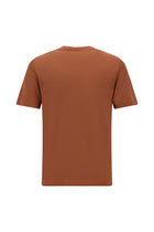 Kirəmid Crew Neck Adi Fit Naxışlı Modal Qarışıq Futbolka