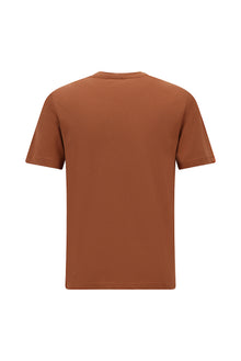 Kirəmid Crew Neck Adi Fit Naxışlı Modal Qarışıq Futbolka