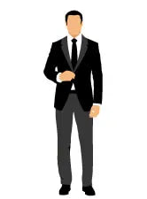 SLIM FIT KOSTYUM