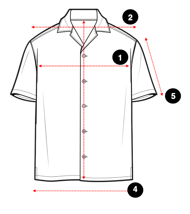 Apaş Yaxa Köynək Size Guide