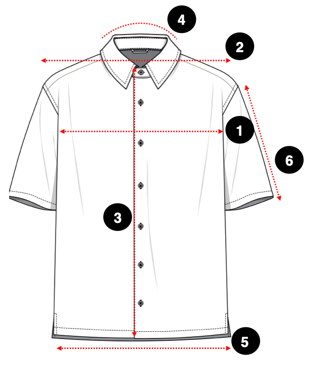 Boxy Fit Köynək Size Guide
