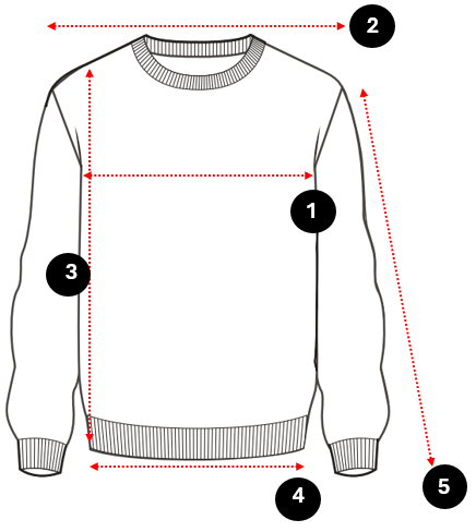 Regular Fit Uzun Qollu Trikotaj Size Guide
