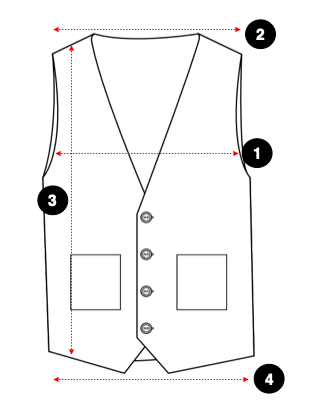 Regular Fit Toxuma Jilet Size Guide