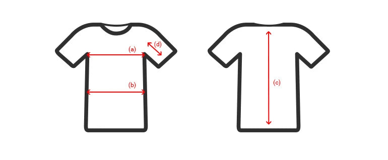 T-Shirt Ölçü Cədvəli